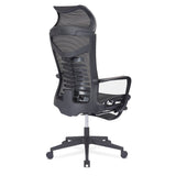 NNEDSZ EGCX-K339L Ergonomic Office Chair Seat Adjustable Height DeMesh Chair Back Support Footrest