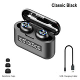 NNEDSZ Wireless Bluetooth 5.1 Earphones Headphones Earbuds Headset