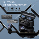 NNEDSZ Wireless Bluetooth 5.1 Earphones Headphones Earbuds Headset