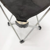 NNEDSZ Mini Portable Outdoor Folding Stool Camping Fishing Picnic Chair Seat 80kg Black