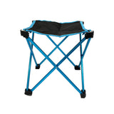 NNEDSZ Mini Portable Outdoor Folding Stool Camping Fishing Picnic Chair Seat 80kg Blue