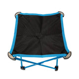 NNEDSZ Mini Portable Outdoor Folding Stool Camping Fishing Picnic Chair Seat 80kg Blue