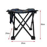 NNEDSZ Mini Portable Outdoor Folding Stool Camping Fishing Picnic Chair Seat 80kg Como