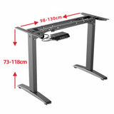 NNEDSZ Gaming Standing Desk Home Office Lift Electric Height Adjustable Sit To Stand Motorized Standing Desk 1160