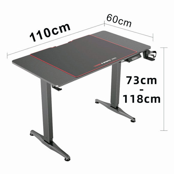 NNEDSZ Gaming Standing Desk Home Office Lift Electric Height Adjustable Sit To Stand Motorized Standing Desk 1160