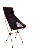 NNEDSZ Camping Chair Folding High Back Backpacking Chair with Headrest Brown