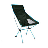 NNEDSZ Camping Chair Folding High Back Backpacking Chair with Headrest Sky