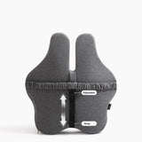 NNEDSZ Orthopedic Memory Foam Seat Cushion Support Back Pain Chair Pillow Car Office Light Grey