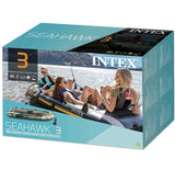 NNEDSZ Seahawk 3 Person Inflatable Boat Fishing Boat Raft Set 68380NP AU