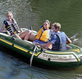 NNEDSZ Seahawk 3 Person Inflatable Boat Fishing Boat Raft Set 68380NP AU