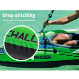 NNEDSZ Sports Challenger K2 Inflatable Kayak 2 Seat Floating Boat Oars River/Lake 68306NP