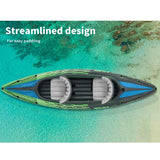 NNEDSZ Sports Challenger K2 Inflatable Kayak 2 Seat Floating Boat Oars River/Lake 68306NP