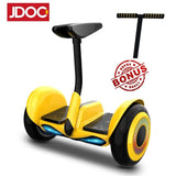 NNEDSZ JDOO 10 INCH PROHoverboard with Bluetooth Speaker and LED Lights S- Electric Self Balancing Transporter YELLOW AU
