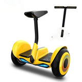 NNEDSZ JDOO 10 INCH PROHoverboard with Bluetooth Speaker and LED Lights S- Electric Self Balancing Transporter YELLOW AU
