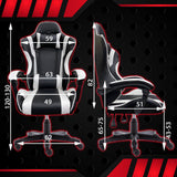NNEDSZ Gaming Chair Office Computer Seating Racing PU Executive Racer Recliner Large Purple