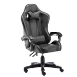 NNEDSZ Gaming Chair Office Computer Seating Racing PU Executive Racer Recliner Large Black Red