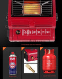 NNEDSZ Portable Butane Gas Heater Camping Camp Tent Outdoor Hiking Camper Survival AU Black
