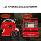 NNEDSZ Portable Butane Gas Heater Camping Camp Tent Outdoor Hiking Camper Survival AU Red