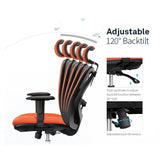NNEDSZ M18 Ergonomic Office Chair, Computer Chair Desk Chair High Back Chair Breathable,3D Armrest and Lumbar Support