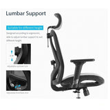 NNEDSZ M57 Ergonomic Office Chair, Computer Chair Desk Chair High Back Chair Breathable,3D Armrest and Lumbar Support Black without Foodrest