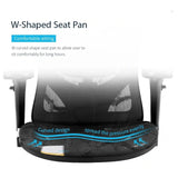 NNEDSZ M57 Ergonomic Office Chair, Computer Chair Desk Chair High Back Chair Breathable,3D Armrest and Lumbar Support Black without Foodrest