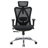 NNEDSZ M57 Ergonomic Office Chair, Computer Chair Desk Chair High Back Chair Breathable,3D Armrest and Lumbar Support Grey without Footrest