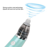 NNEDSZ Baby Nasal Aspirator Electric Safe Hygienic Nose Cleaner Snot Sucker For baby (Green)