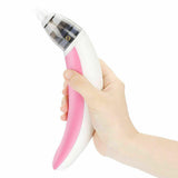 NNEDSZ Baby Nasal Aspirator Electric Safe Hygienic Nose Cleaner Snot Sucker For baby (Red)