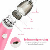 NNEDSZ Baby Nasal Aspirator Electric Safe Hygienic Nose Cleaner Snot Sucker For baby (Red)