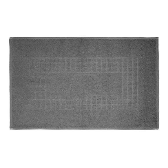 NNEDSZ Microfiber Soft Non Slip Bath Mat Check Design (Anthrazit)