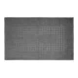 NNEDSZ Microfiber Soft Non Slip Bath Mat Check Design (Anthrazit)