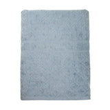 NNEDSZ Premium Velour Diamond Design Jacquard Bath Towel (Blue)