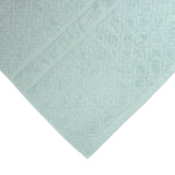 NNEDSZ Premium Velour Diamond Design Jacquard Bath Towel (Aqua)