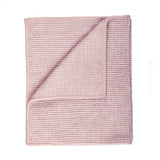 NNEDSZ Microfiber Shower & Bathroom Bath Mat Non Slip Soft Pile Design (Pink)