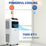 NNEDSZ Shinco SPO6 7000BTU 2.0kw Portable Air Conditioner Remote