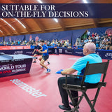 NNEDSZ Black Folding Tall Chair DARK HUMOR Movie Director 75cm