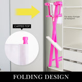 NNEDSZ 2 Set Pink Folding Tall Chair DARK HUMOR Movie Director 75cm