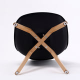 NNEDSZ 2 Set Blue Retro Dining Cafe Chair Padded Seat
