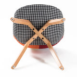 NNEDSZ 2 Set Multi Colour Retro Dining Cafe Chair Padded Seat