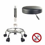 NNEDSZ Forever Beauty Black Salon Barber Stool Swivel Round Type
