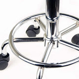 NNEDSZ Forever Beauty 4 Set Black Salon Barber Stool Swivel Round Type