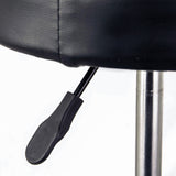 NNEDSZ Forever Beauty 4 Set Black Salon Barber Stool Swivel Round Type