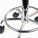 NNEDSZ Forever Beauty Black Salon Barber Stool Swivel Saddle Type
