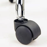 NNEDSZ Forever Beauty Black Salon Barber Stool Swivel Saddle Type