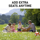 NNEDSZ Lime Slender Chair Posture Correction Seat Floor Lounge Stackable