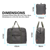 NNEDSZ Khaki Shopper Bag Travel Duffle Bag Foldable Laptop Luggage KO-BOSTON