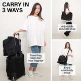 NNEDSZ Navy Shopper Bag Travel Duffle Bag Foldable Laptop Luggage KO-BOSTON