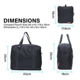NNEDSZ Navy Shopper Bag Travel Duffle Bag Foldable Laptop Luggage KO-BOSTON