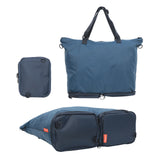 NNEDSZ Navy Shopper Bag Tote Bag Foldable Travel Laptop Grocery KO-DUAL