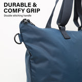 NNEDSZ Navy Shopper Bag Tote Bag Foldable Travel Laptop Grocery KO-DUAL